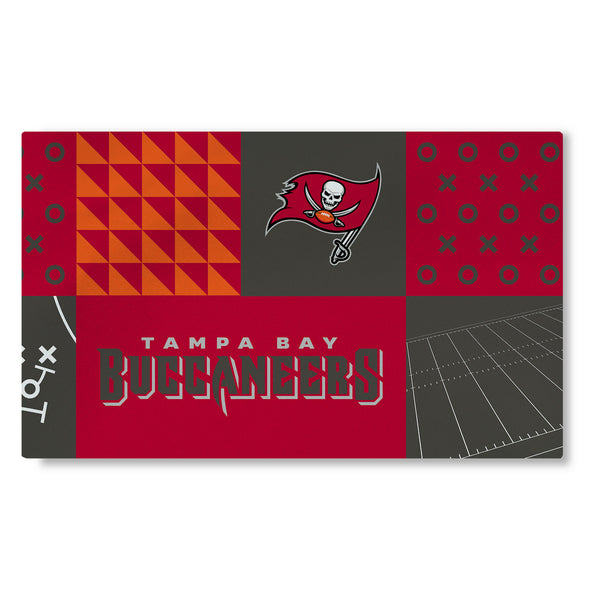 Northwest NFL Tampa Bay Buccaneers Colorblock Washable Area Living Rug, 36" X 60"