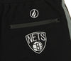 FISLL NBA Men's Brooklyn Nets Striped Detail Jogger, Black