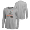 Outerstuff NFL Men's Cleveland Browns Red Zone Long Sleeve T-Shirt Top