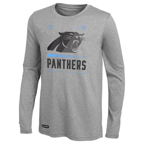 Outerstuff NFL Men's Carolina Panthers Red Zone Long Sleeve T-Shirt Top