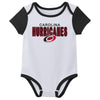 Outerstuff NHL Infant Unisex Carolina Hurricanes Variery 3-Pack Bodysuit Set