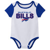 Outerstuff NFL Infant Unisex Buffalo Bills Variety 3-Pack Set