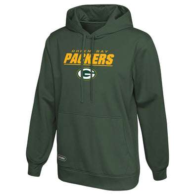 Outerstuff NFL Men's Green Bay Packers Stated Pullover Hoodie, Green