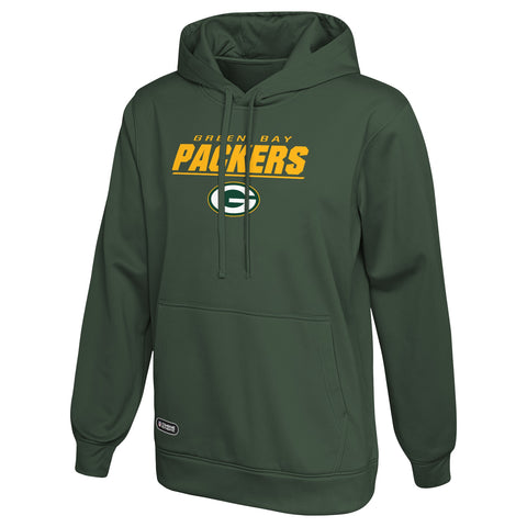 Outerstuff NFL Men's Green Bay Packers Stated Pullover Hoodie, Green