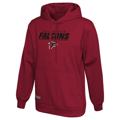 Outerstuff NFL Men's Atlanta Falcons Stated Pullover Fleece Hoodie