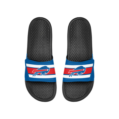 FOCO NFL Youth Buffalo Bills Legacy Sport Slide Flip Flop Sandals
