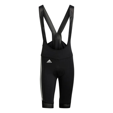 Adidas Men's The Padded Cycling Bib Shorts, Black/White