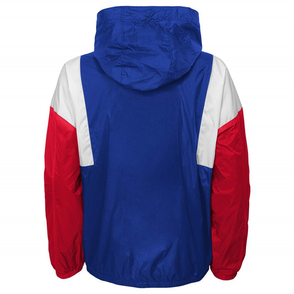 Outerstuff NBA Youth Boys Los Angeles Clippers Posting Up Colorblock Windbreaker