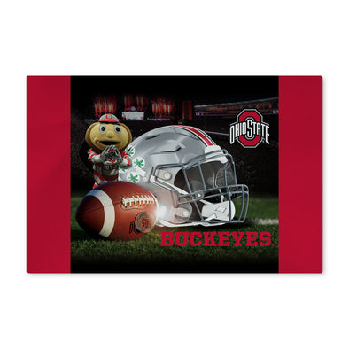 Northwest NCAA Ohio State Buckeyes Gameday Washable Area Floor Rug, 20" x 32"