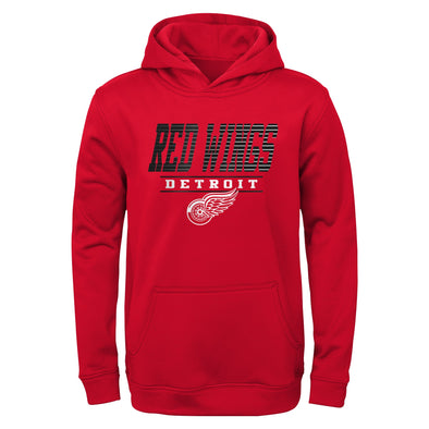 Outerstuff NHL Youth Boys Detroit Red Wings Winning Steak Perfomance Fleece Hoodie