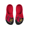 FOCO NCAA Men's Louisville Cardinals 2023 Colorblock Big Logo Clogs