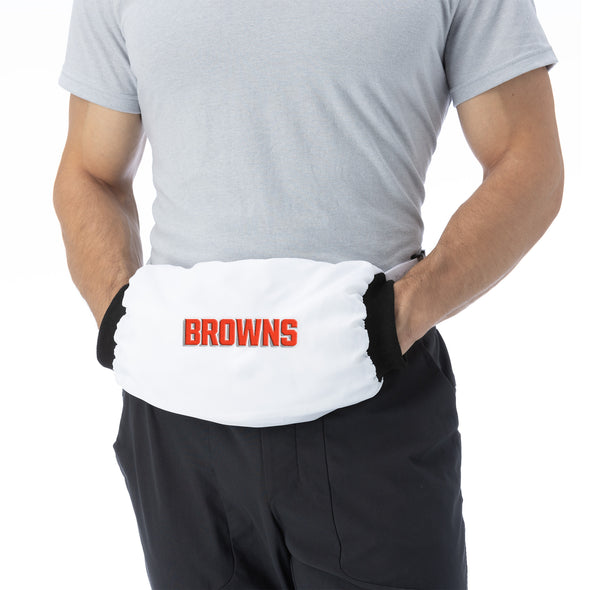 Northwest NFL Cleveland Browns Thermal Plush QB Player Handwarmer