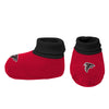 Outerstuff NFL Newborn Atlanta Falcons One Size Beanie & Bootie Socks Set