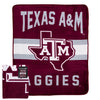 Northwest NCAA Texas A&M Aggies Singular 45X60 Silk Touch Throw Blanket