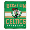 Northwest NBA Boston Celtics Singular  Silk Touch Throw Blanket, 45 X 60