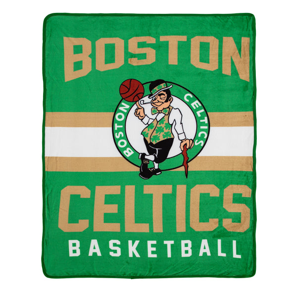 Northwest NBA Boston Celtics Singular  Silk Touch Throw Blanket, 45 X 60