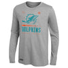 Outerstuff NFL Men's Miami Dolphins Red Zone Long Sleeve T-Shirt Top
