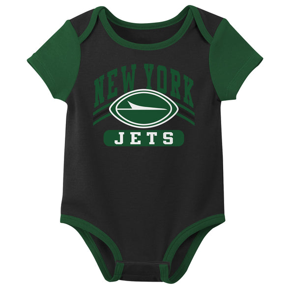 Outerstuff NFL Infant Unisex New York Jets Variety 3-Pack Set