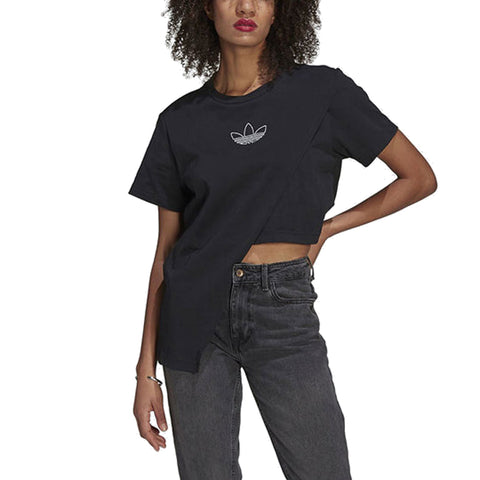 Adidas Originals Women's Boxy T-Shirt, Black