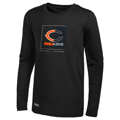 Outerstuff NFL Men's Chicago Bears Too Tough Long Sleeve Dri-Tek T-Shirt