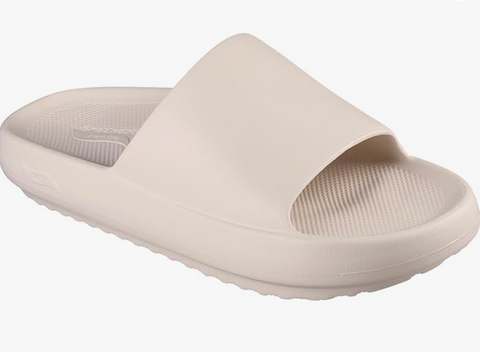 Skechers Men's Foamies Arch Fit Horizon Slides Sandal, Off White