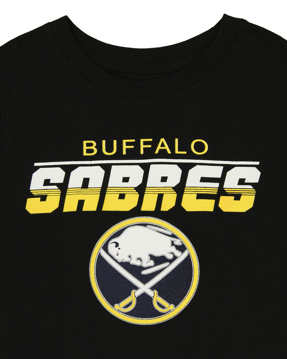 Outerstuff NHL Youth Boys Buffalo Sabres Team Logo Short Sleeve Tee