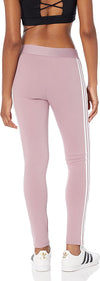 Adidas Women's Sportswear Future Icon 3-Stripes Skinny Track Pants, Magic Mauve