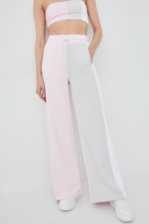 adidas Originals Women's Wide Leg Pants, Clear Pink
