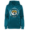 Outerstuff NFL Youth Girls Jacksonville Jaguars Paint Blast Team Hoodie
