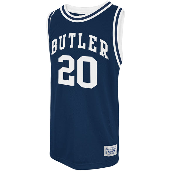 Original Retro Brand NCAA Men's Butler Bulldogs #20 Gordon Hayward Tackle Twill Jersey