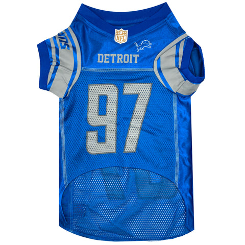 Pets First NFL Detroit Lions Adian Hutchinson Dog Jersey
