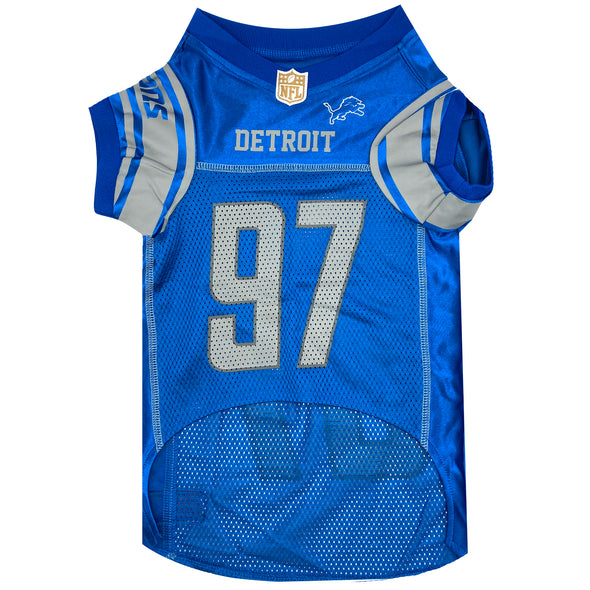 Pets First NFL Detroit Lions Adian Hutchinson Dog Jersey