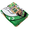 Northwest NBA Boston Celtics Singular  Silk Touch Throw Blanket, 45 X 60