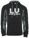 Zubaz NFL Men's Las Vegas Raiders Elevated Hoodie With Camo Lines