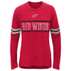 Outerstuff NHL Youth Girls Detroit Red Wings Pacesetter Long Sleeve T-Shirt