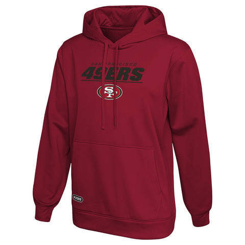 Outerstuff NFL Men's San Francisco 49ers Stated Pullover Fleece Hoodie