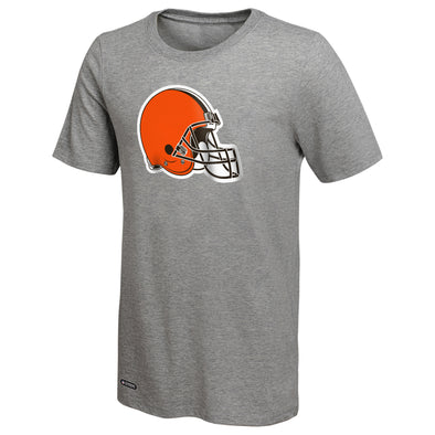 Outerstuff NFL Men's Cleveland Browns Primary Stadium Logo Tee, Grey