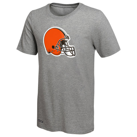 Outerstuff NFL Men's Cleveland Browns Primary Stadium Logo Tee, Grey