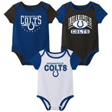 Outerstuff NFL Infant Unisex Indianapolis Colts Variety 3-Pack Set