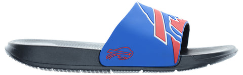 FOCO NFL Men's Buffalo Bills Cropped Big Logo Raised Slides