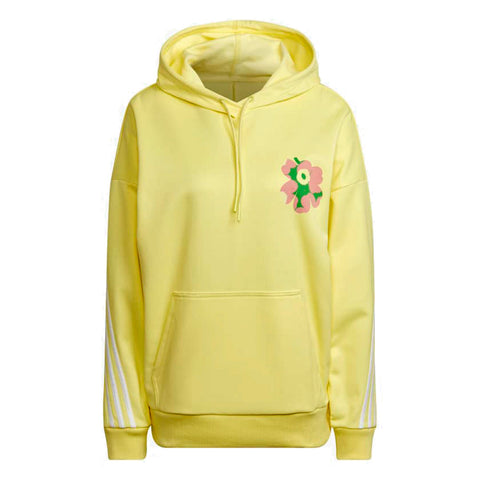 Adidas X Marimekko Women's Hoodie, Pearl Citrine