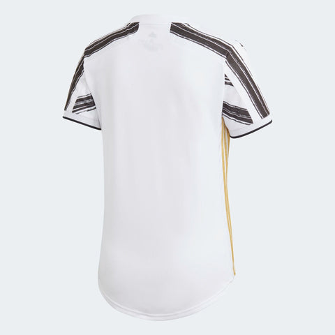 Adidas Women's Juventus 2020-21 Home Jersey, White/Black