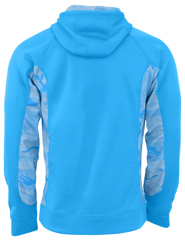 Zubaz NFL Men's Detroit Lions Elevated Hoodie With Camo Lines