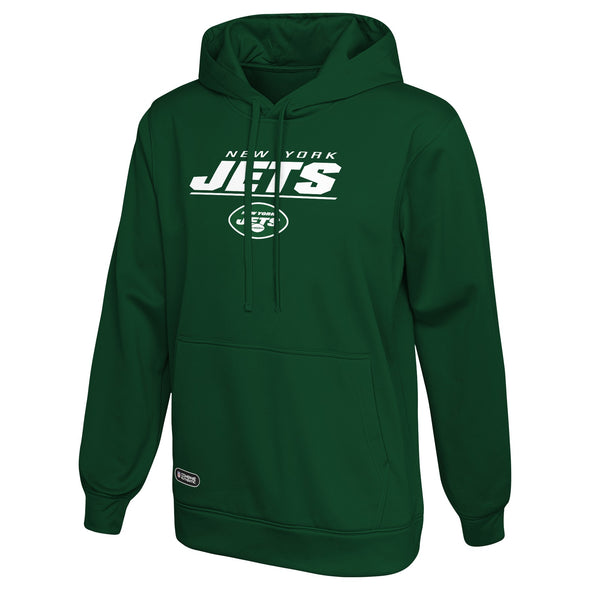 Outerstuff NFL Men's New York Jets Stated Pullover Hoodie, Green