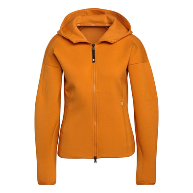 Adidas Women's Z.N.E Sportswear Hoodie, Focus Orange