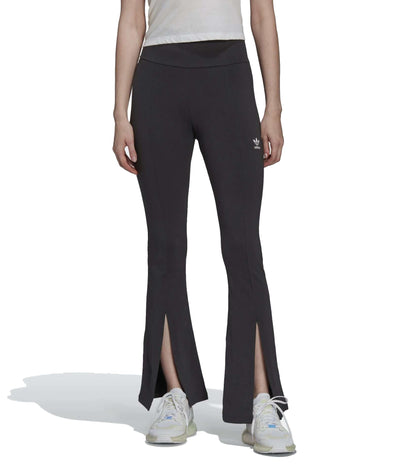 Adidas Originals Women's Flared High Waisted Tights, Carbon