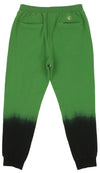 FISLL NBA Men's Milwaukee Bucks Black Dipdye Jogger, Green