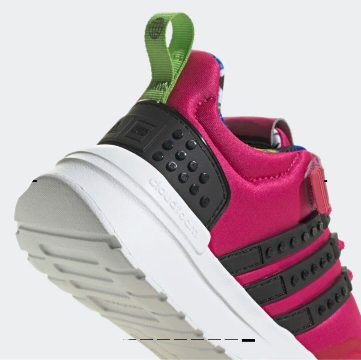 adidas Racer TR x LEGO Shoes Real Magenta 6.5 - Kids Running Shoes adidas Racer TR x LEGO Shoes Real Magenta 6.5 - Kids Running Shoes