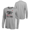 Outerstuff NFL Men's Atlanta Falcons Red Zone Long Sleeve T-Shirt Top