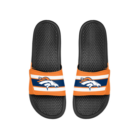 FOCO NFL Youth Denver Broncos Legacy Sport Slide Flip Flop Sandals